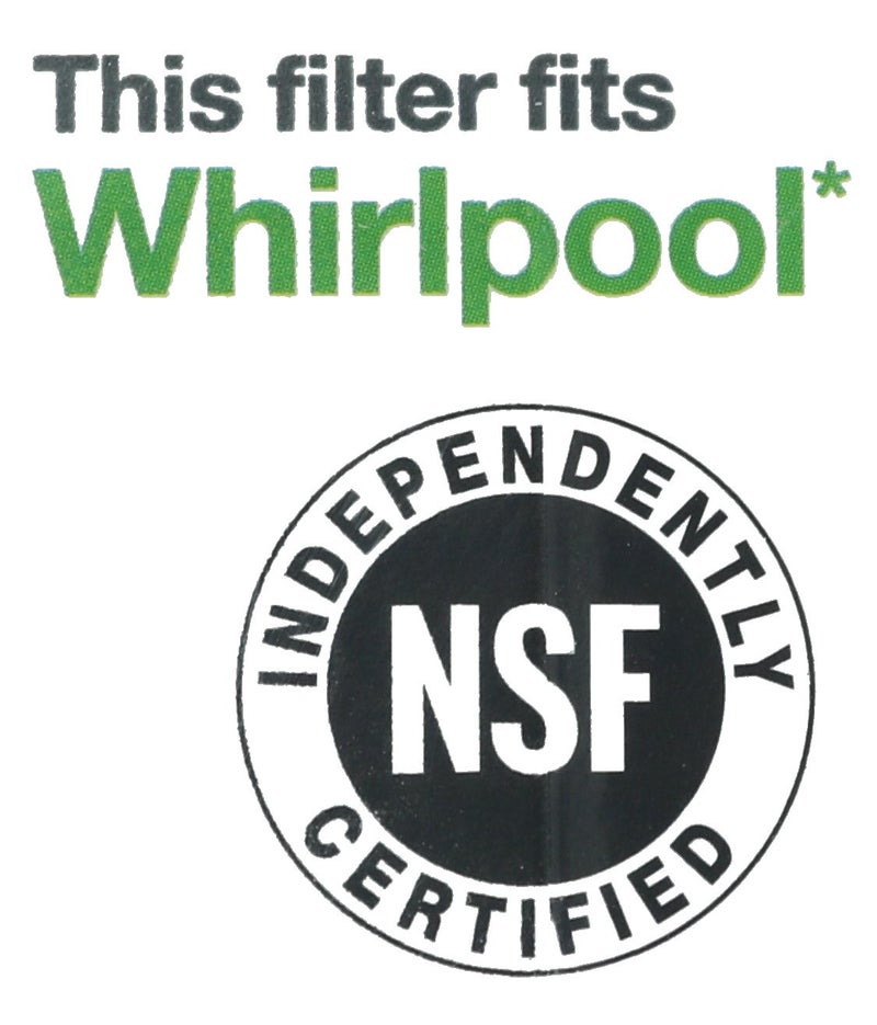 HDX FMW-2 Replacement Water Filter / Purifier for Whirlpool Refrigerators (2 Pack) - Image 3